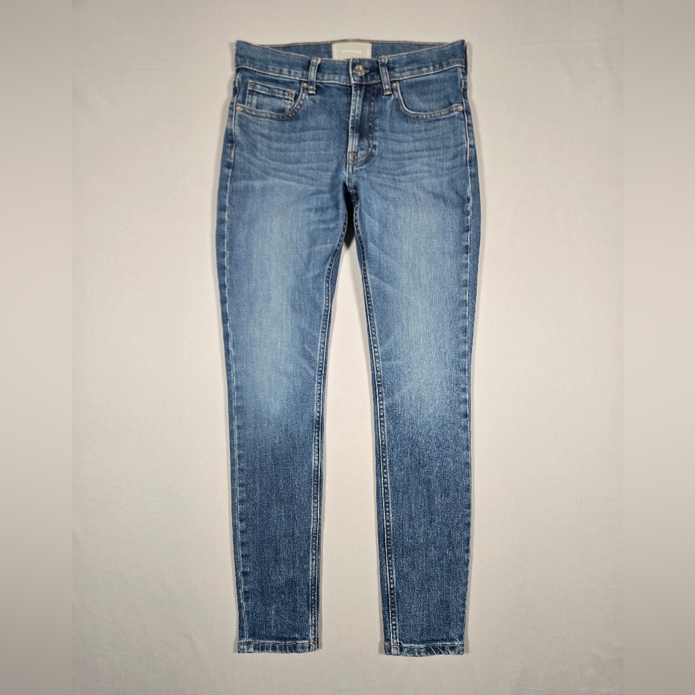 Everlane Women's Skinny Ankle Jeans 25 Regular Medium Wash W26 L27
